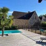 Vue Sur La Vallee - Maison Pour 10 - Piscine Vakantiehuis Les Eyzies